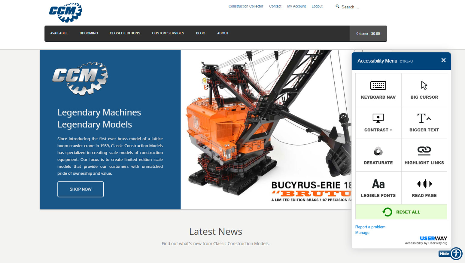 Accessibility Updates