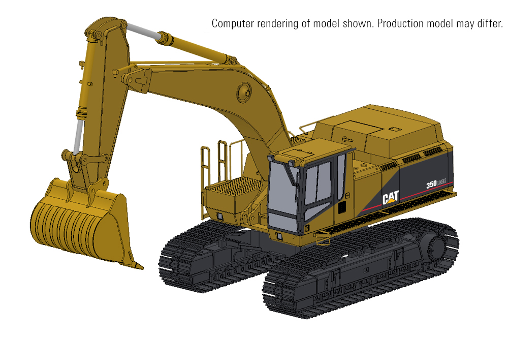 1:48 Cat<sup class='superscript'>®</sup> 350L Mass Excavator - Die-cast