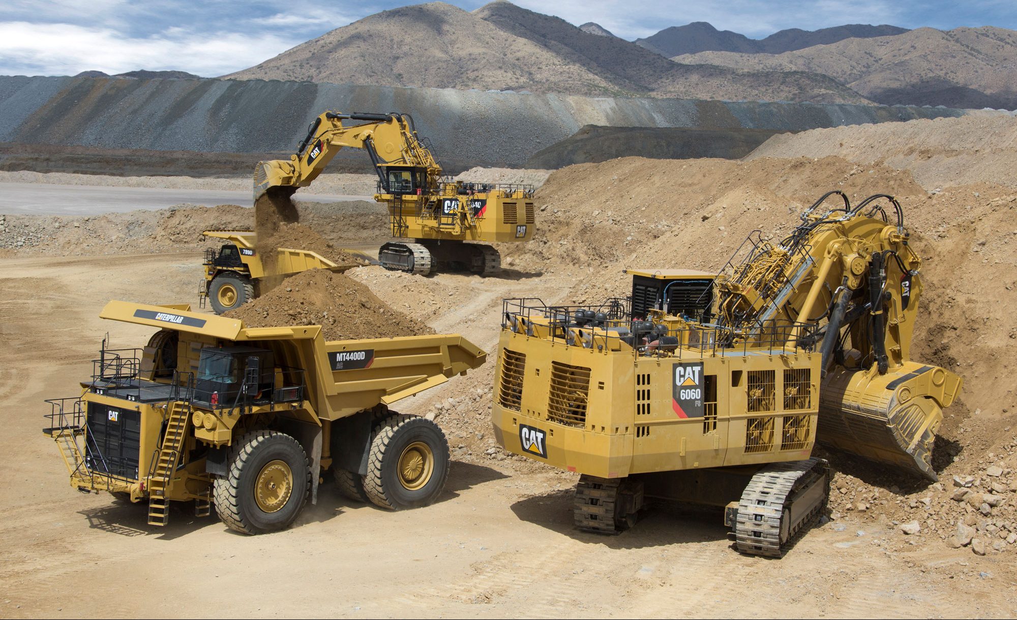 Cat® 6060 Hydraulic Mining Shovels